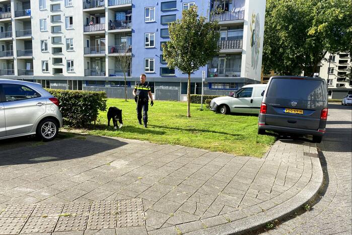 Overleden man aangetroffen in woning portiekflat