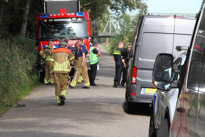 Levenloos lichaam in kanaal aangetroffen