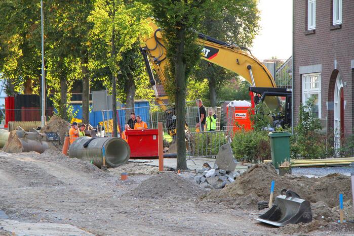 Hoofdgasleiding geraakt bij graafwerkzaamheden, woning ontruimd