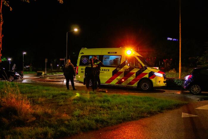 Scooterrijder aangereden door auto