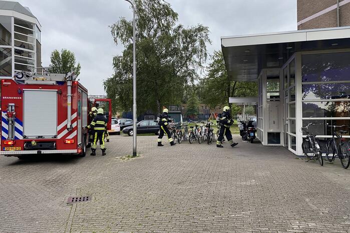 Brand in appartement snel onder controle