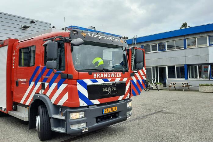 Brand ontstaan bij gemeentewerf