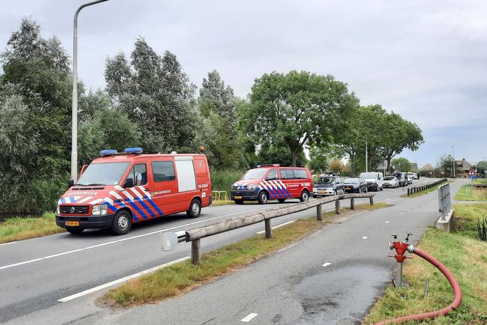 Brand ontstaan bij gemeentewerf