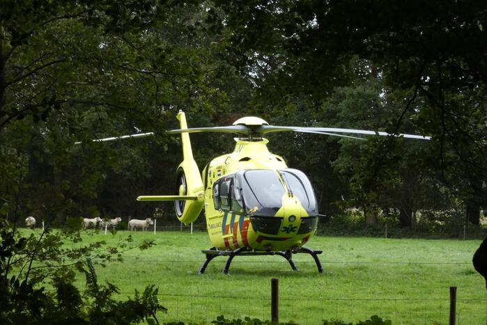 Traumateam aanwezig bij ongeluk op bedrijventerrein
