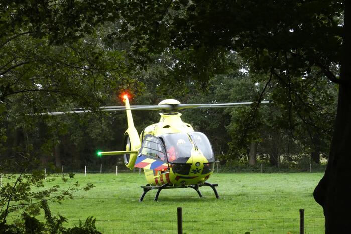 Traumateam aanwezig bij ongeluk op bedrijventerrein