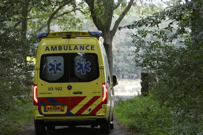 Traumateam aanwezig bij ongeluk op bedrijventerrein