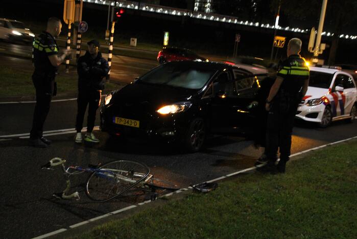 Wielrenner verlaat ongeval