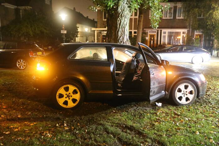 Automobilist onder invloed betrokken bij eenzijdig ongeval