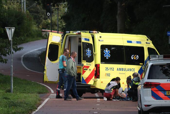 Fietser gewond bij aanrijding met andere fietser
