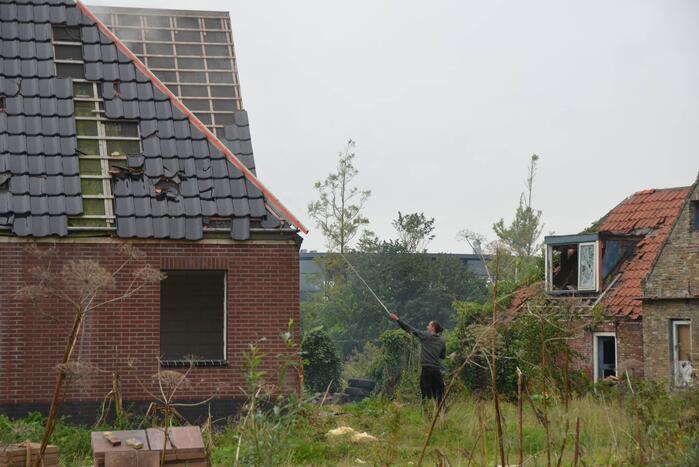 Brand ontstaan in leegstaande woning
