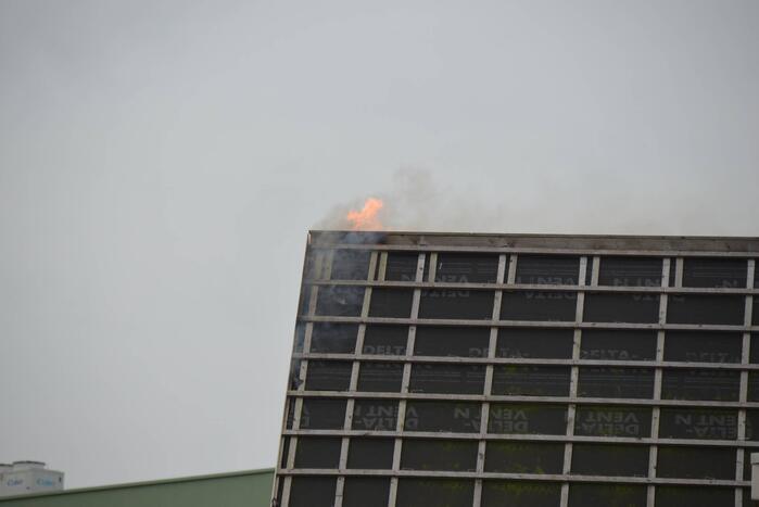 Brand ontstaan in leegstaande woning