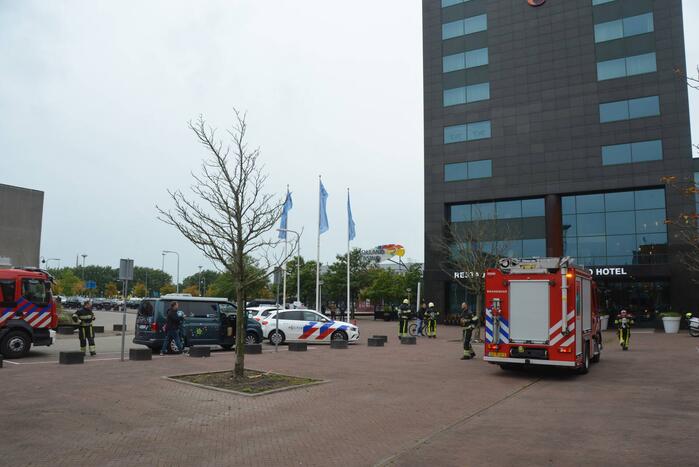 Brand op vierde etage WTC hotel