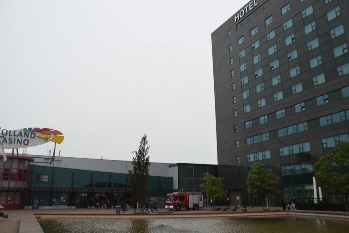 Brand op vierde etage WTC hotel