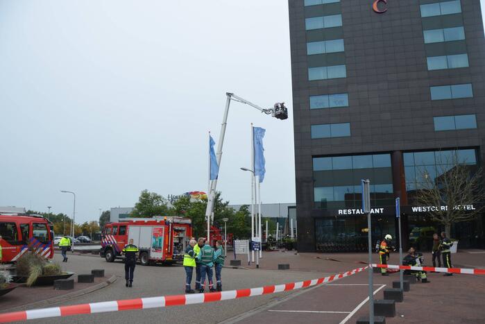 Brand op vierde etage WTC hotel