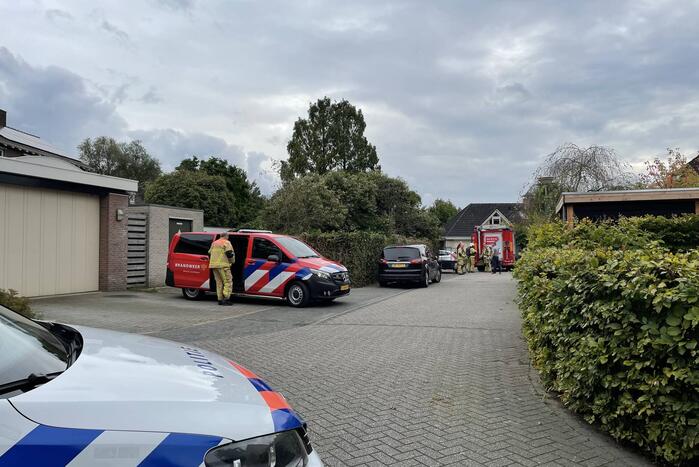 Brandweer draait gaskraan dicht wegens gaslek