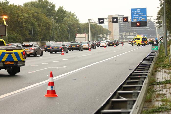 Schade tussen botsing auto's