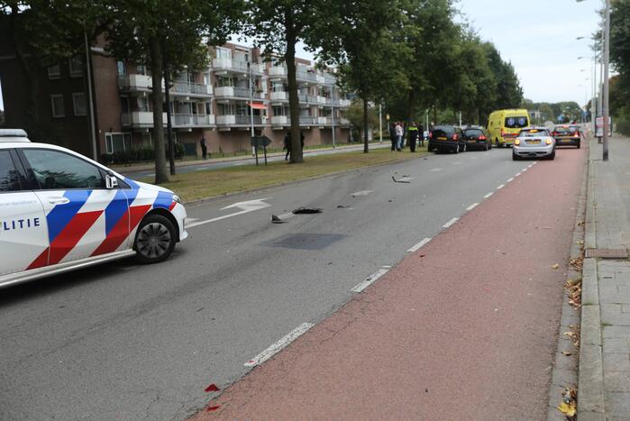 Bestuurder aangehouden na kop-staart aanrijding