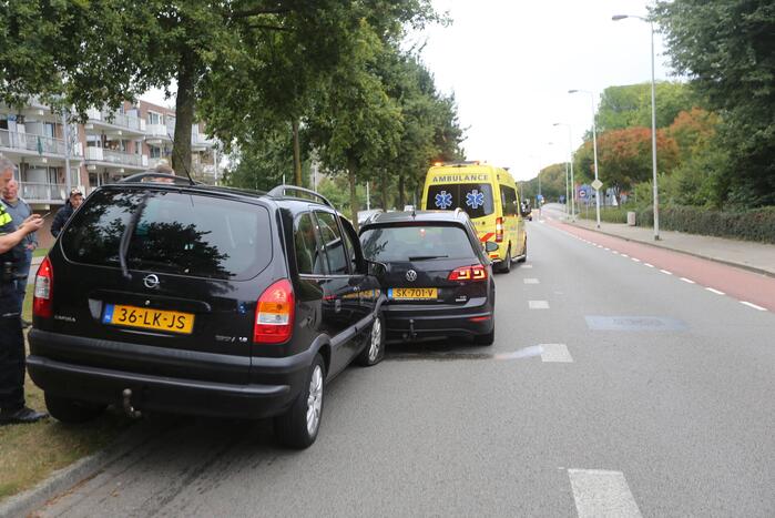Bestuurder aangehouden na kop-staart aanrijding