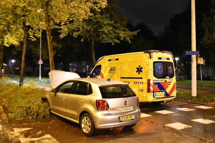 Automobilist ramt boom in middenberm