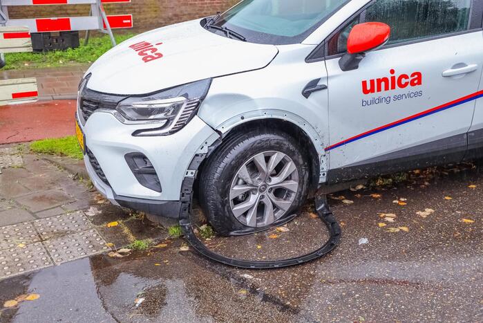 Schade bij kop-staartaanrijding