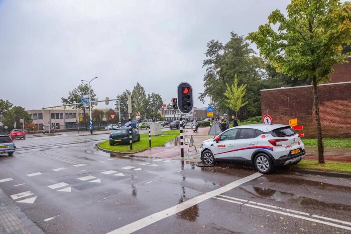 Schade bij kop-staartaanrijding