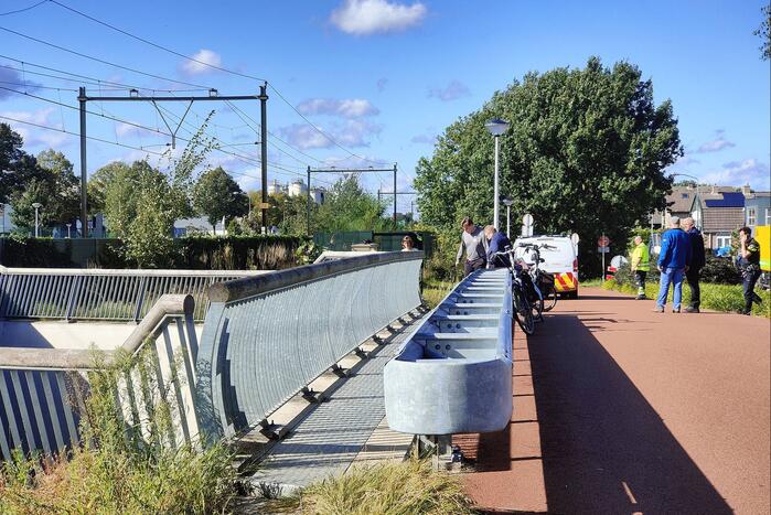 Treinverkeer ondervindt hinder; persoon door politie meegenomen