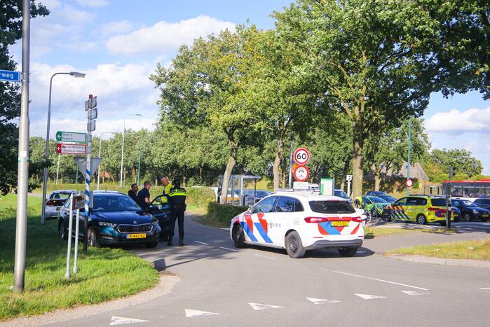 Twee auto's betrokken geraakt bij kop-staart ongeval