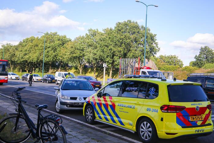 Twee auto's betrokken geraakt bij kop-staart ongeval