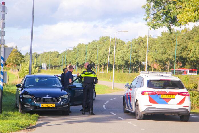Twee auto's betrokken geraakt bij kop-staart ongeval