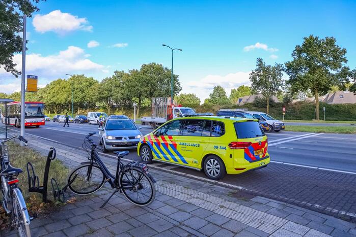 Twee auto's betrokken geraakt bij kop-staart ongeval