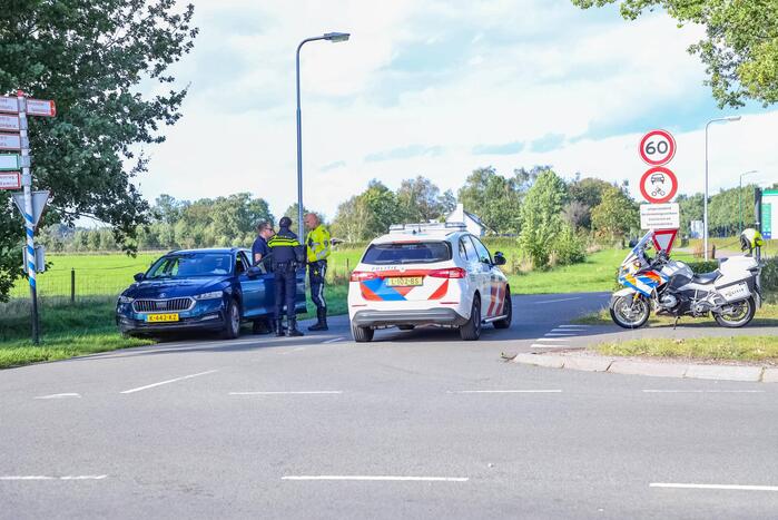 Twee auto's betrokken geraakt bij kop-staart ongeval