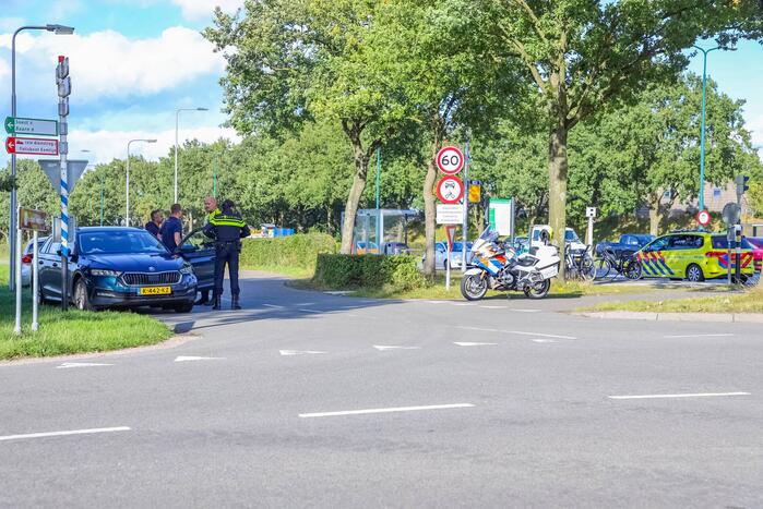 Twee auto's betrokken geraakt bij kop-staart ongeval