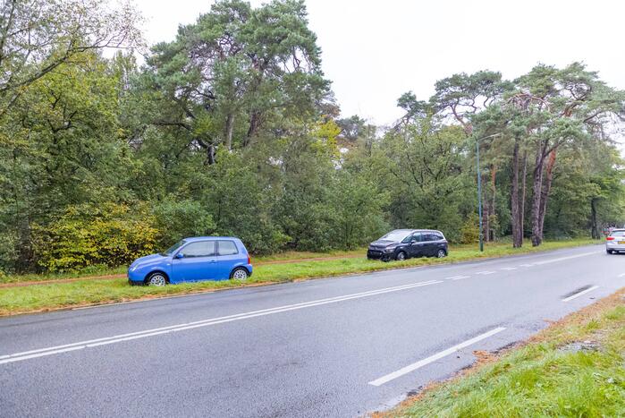 Eén gewonde bij kop-staart botsing