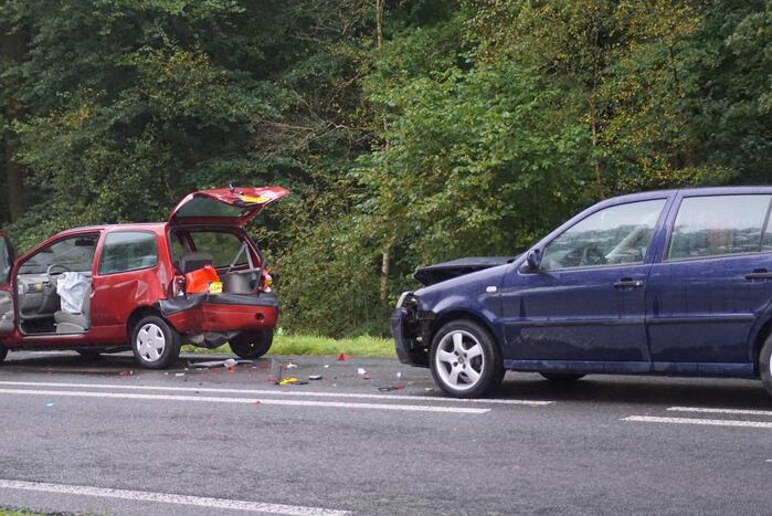 Gewonde bij kop-staartbotsing