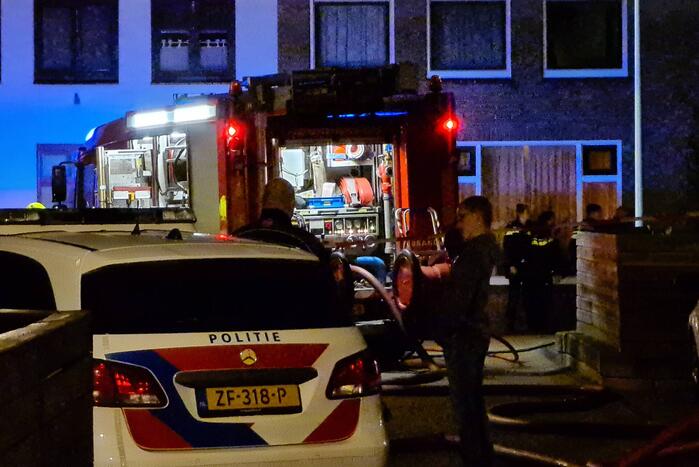 Twee auto's verwoest door brand