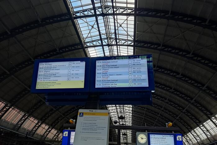 Wisselstoring ontregeld treinverkeer
