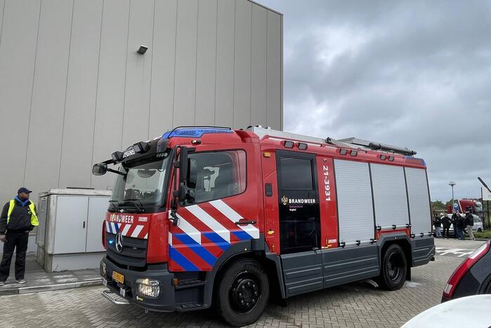 Bedrijf ontruimd na afgaan brandalarm