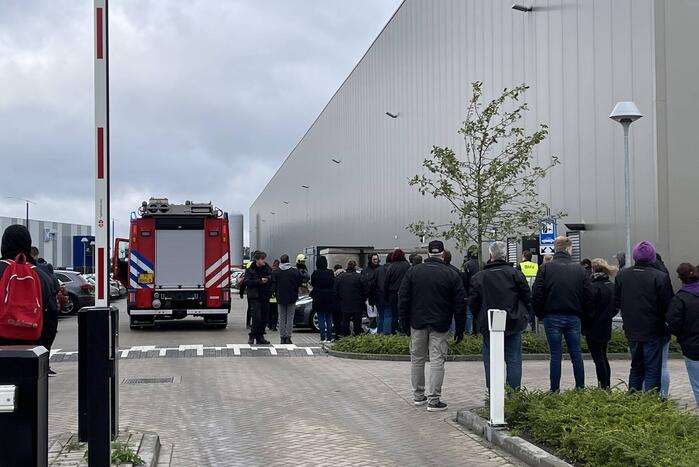 Bedrijf ontruimd na afgaan brandalarm