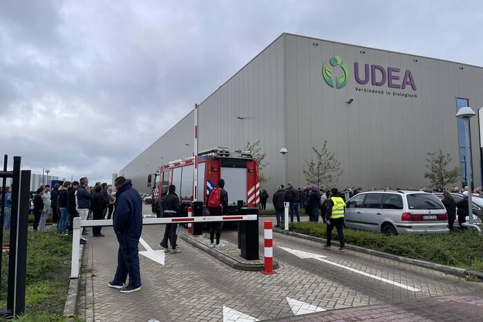 Bedrijf ontruimd na afgaan brandalarm