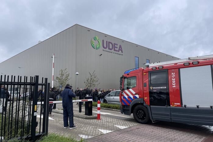 Bedrijf ontruimd na afgaan brandalarm