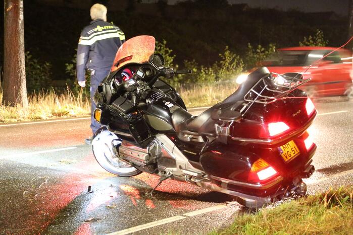 Schade aan motor door eenzijdig ongeval