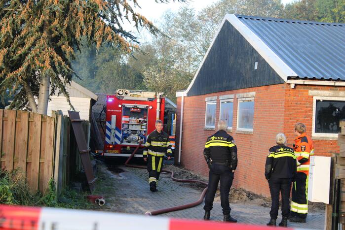 Brand in boothuis