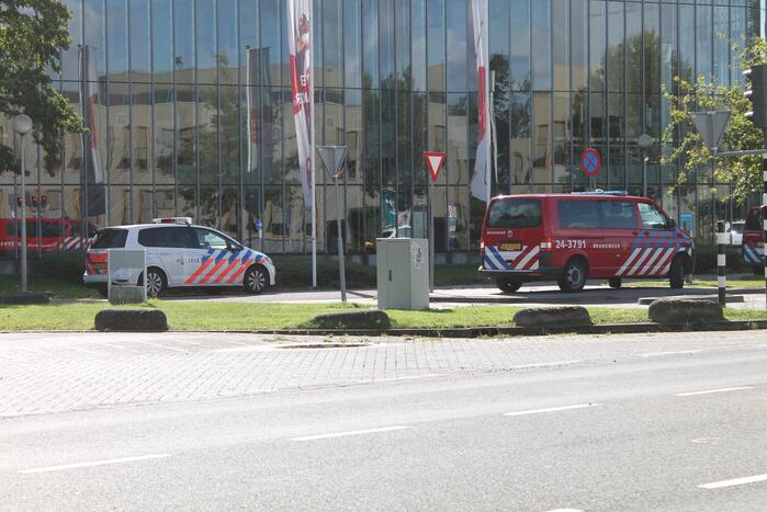 Sintermeertencollege ontruimd vanwege prikkelende stof