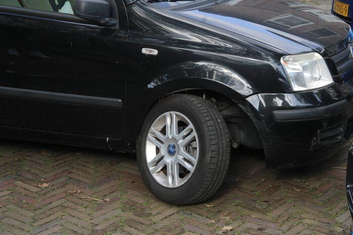 Fietser aangereden door auto