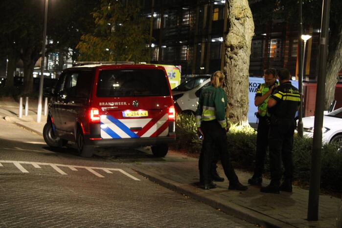 Hulpdiensten groots aanwezig voor incident