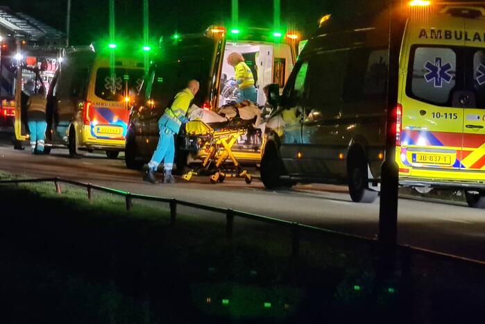 Dode en meerdere gewonden bij ernstig ongeval