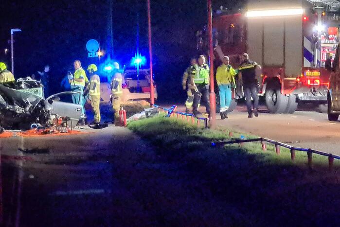 Dode en meerdere gewonden bij ernstig ongeval