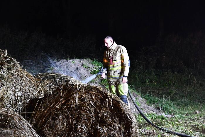Brand en broei in hooibalen