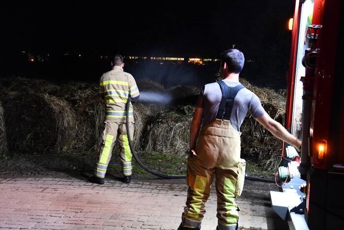 Brand en broei in hooibalen