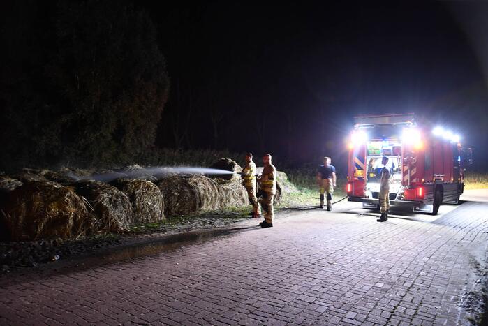 Brand en broei in hooibalen